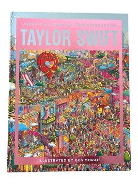 ⭐️ Taylor Swift Illustrated Search & Find Book - by Gus Morais